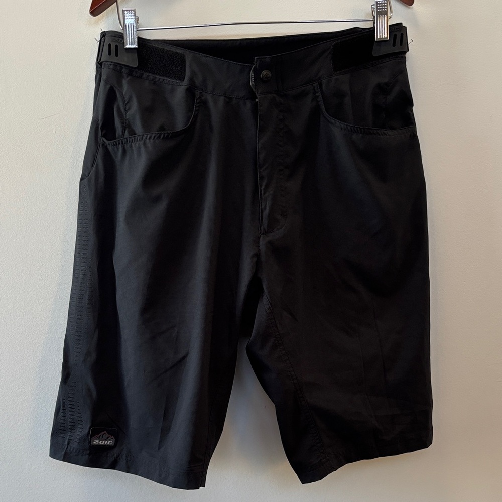 Sleek Black Athletic Shorts for Men